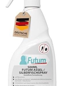Silberfisch & Assel Spray 500ml – Effektives Spray gegen Silberfische und Papierfische für ein sorgenfreies Zuhause