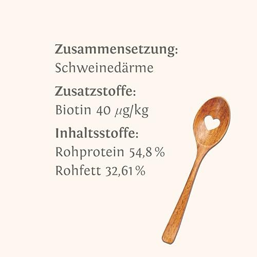 Carnello Welpenspaghetti – Getreidefreier Hundesnack für kleine Hunde, ideal für unterwegs (3 x 30g)