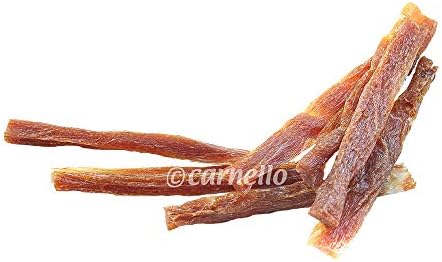 Carnello Welpenspaghetti – Getreidefreier Hundesnack für kleine Hunde, ideal für unterwegs (3 x 30g)
