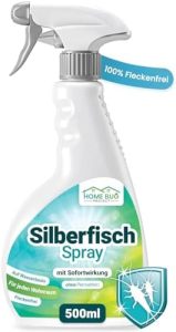 Silberfisch Spray 500ml - Effektive Bekämpfung von Silberfischen & Papierfischen - Schnelle Lösung für ein silberfischfr