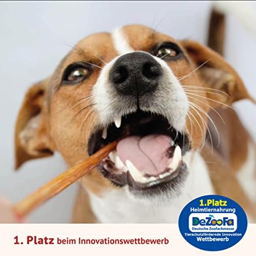 Carnello Welpenspaghetti – Getreidefreier Hundesnack für kleine Hunde, ideal für unterwegs (3 x 30g)