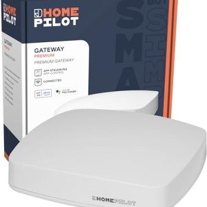 Home Pilot Gateway Premium – Smart-Home Zentrale mit App für einfache Steuerung von Rollläden & Heizung in Ihrem Zuhause