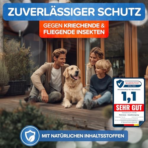 Patronus Insektenspray Universal 750 ml - Hochwirksam gegen Insekten in der Wohnung mit Zitrusduft